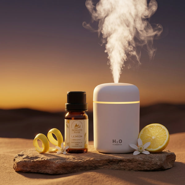 Lemon Essential Oil + Free Diffuser