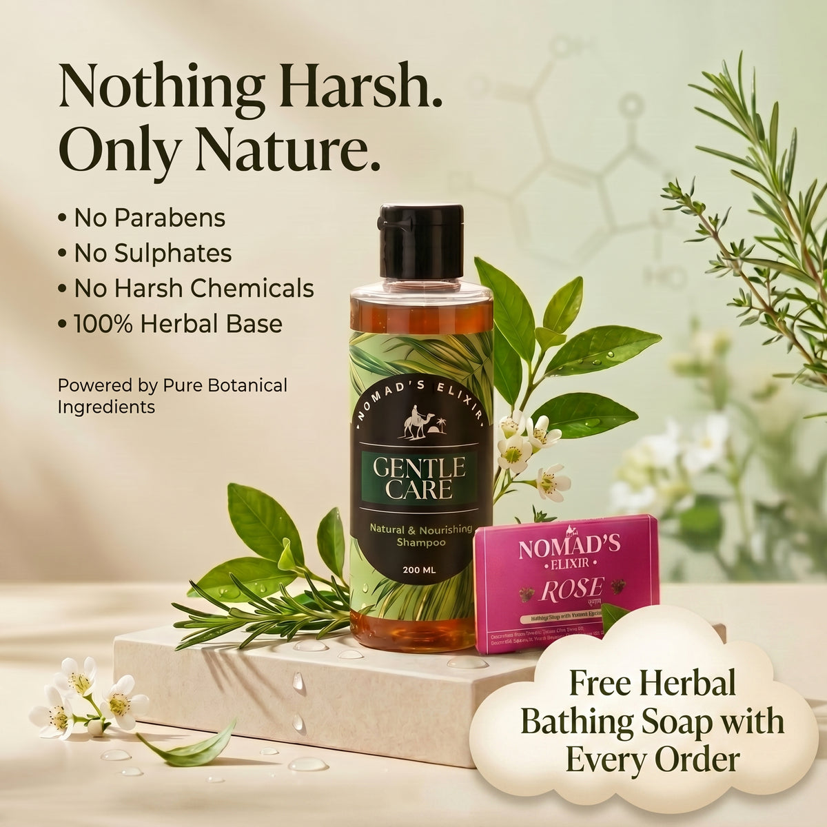 GENTEL CARE SHAMPOO | Hydrate & Strengthen