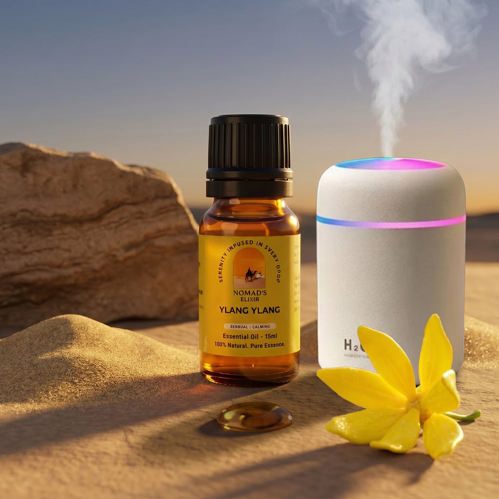 Ylang Ylang Essential Oil + Free Diffuser