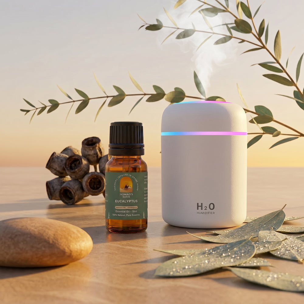 Eucalyptus Essential Oil + Free Diffuser