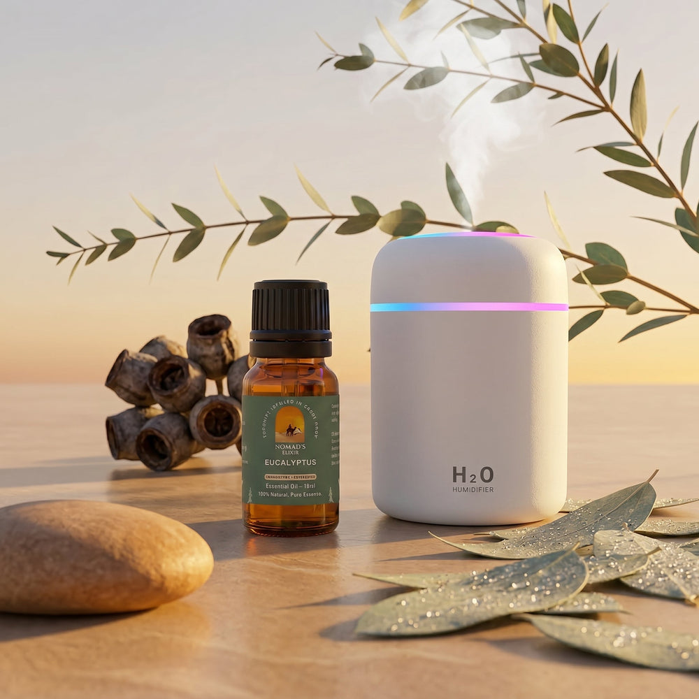 Eucalyptus Essential Oil + Free Diffuser