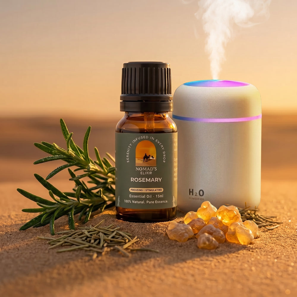 Rosemary Essential Oil + Free Diffuser