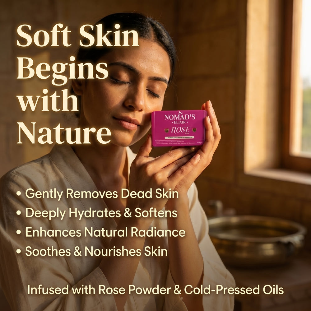 Rose Bathing Soap (Pack of 4)