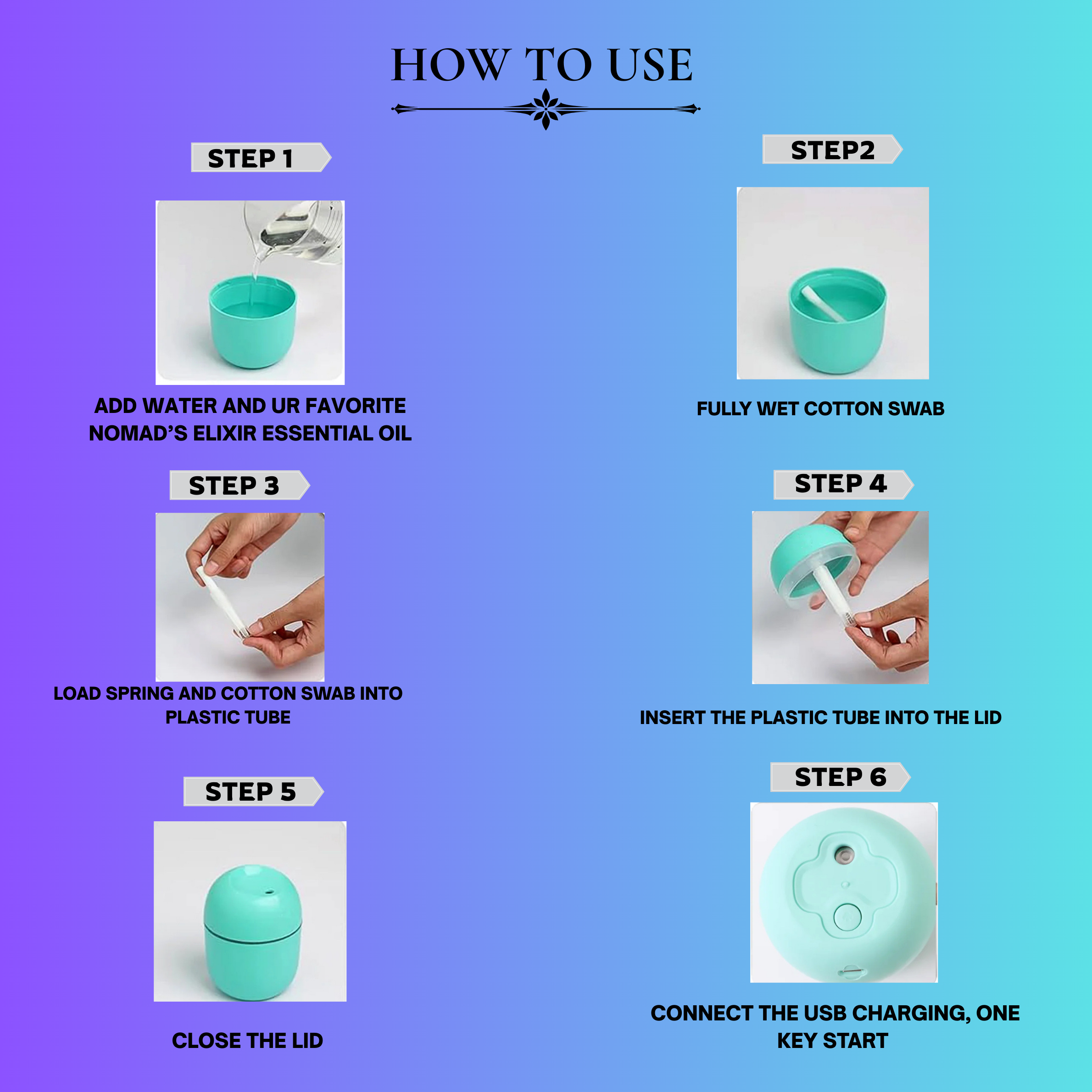 ElixirMist – Ultrasonic Aroma Diffuser