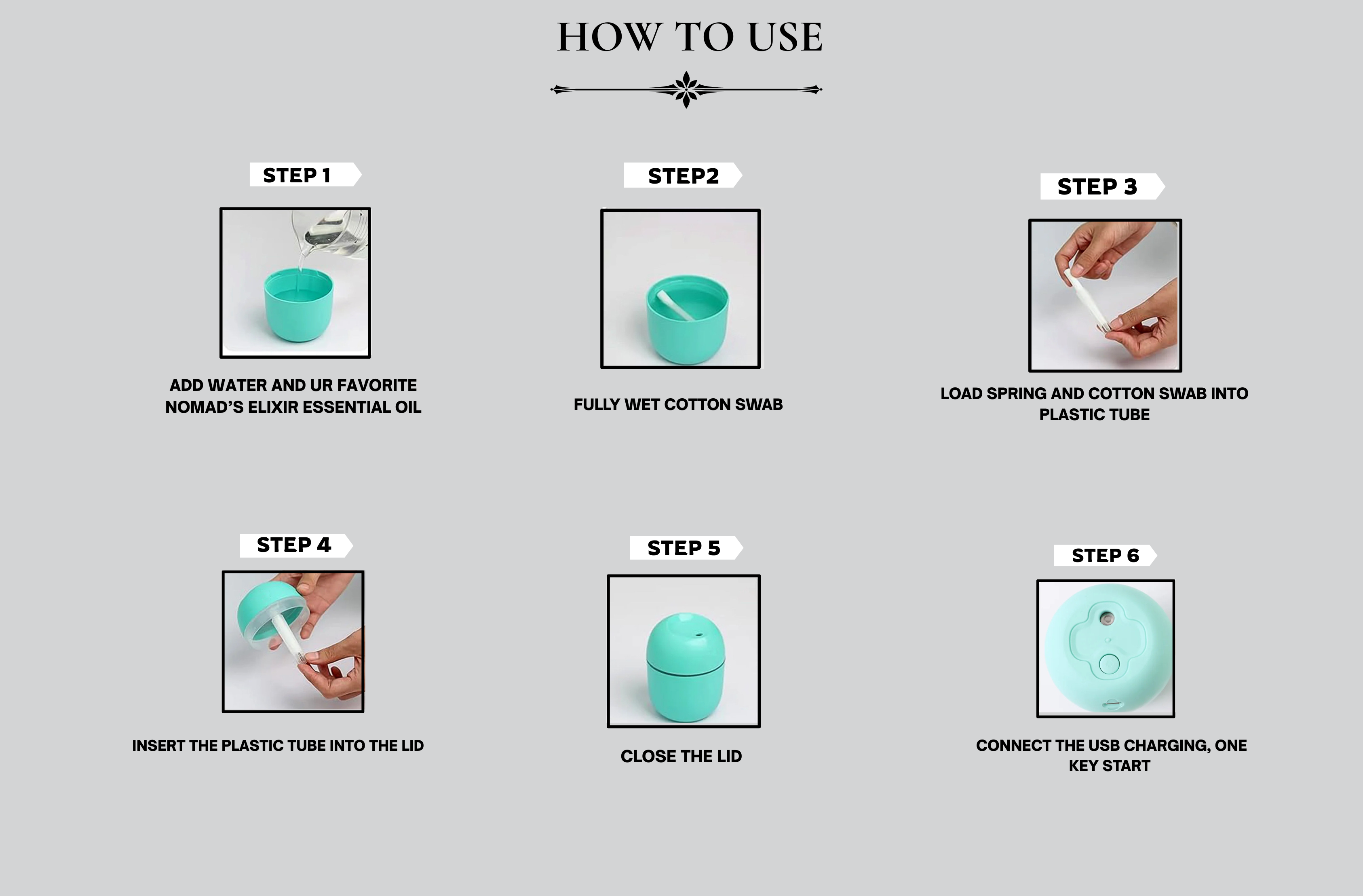 ElixirMist – Ultrasonic Aroma Diffuser