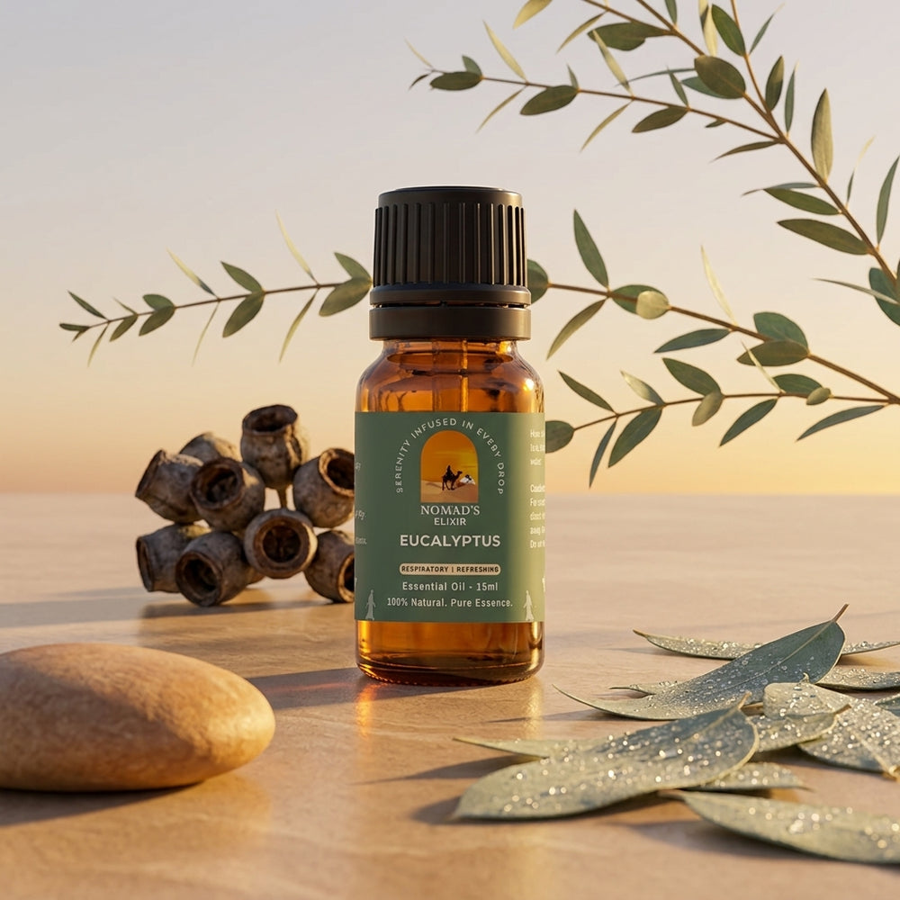 Eucalyptus Essential Oil + Free Diffuser