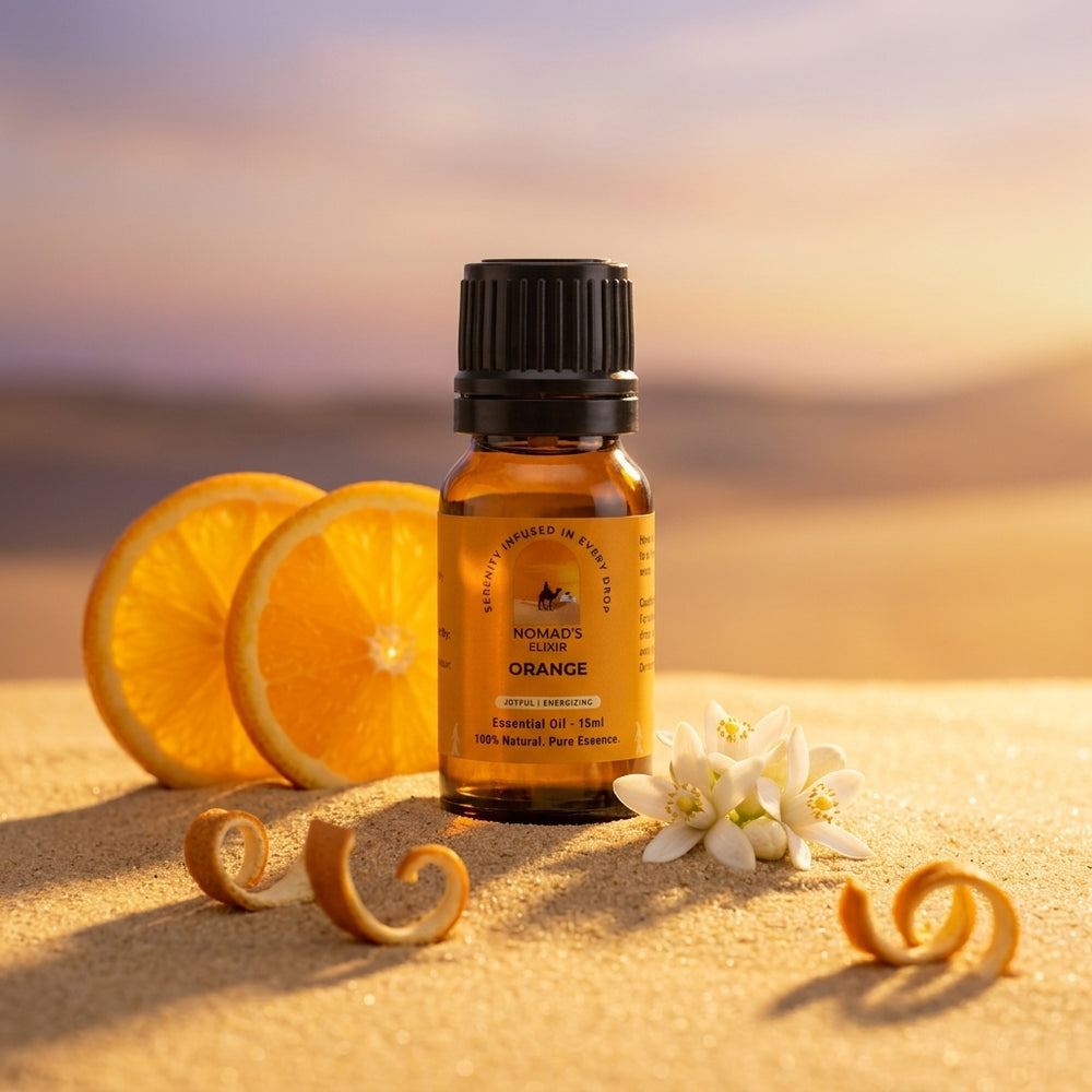Orange Essential Oil + Free Diffuser