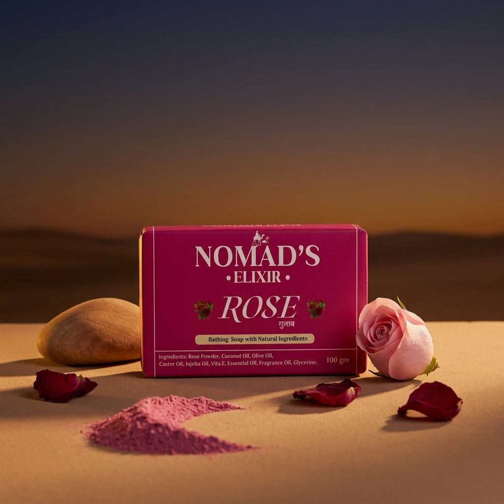 ROSE BATHING SOAP | pack of 4