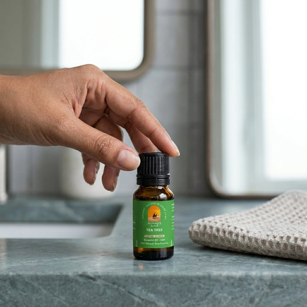 Tea Tree Essential Oil + Free Diffuser