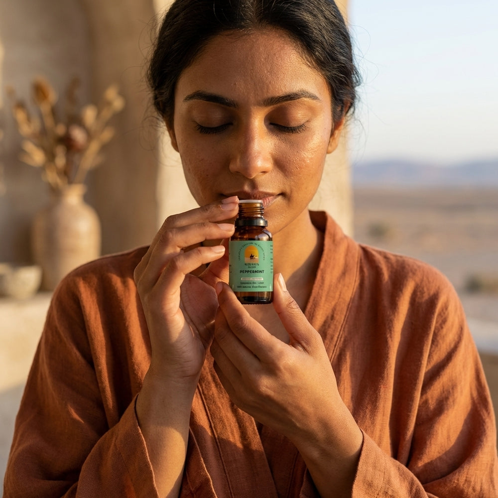 Peppermint Essential Oil + Free Diffuser
