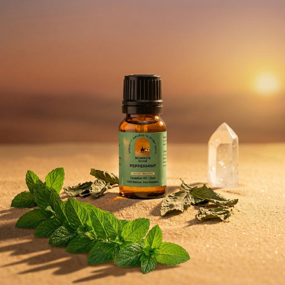 Peppermint Essential Oil + Free Diffuser