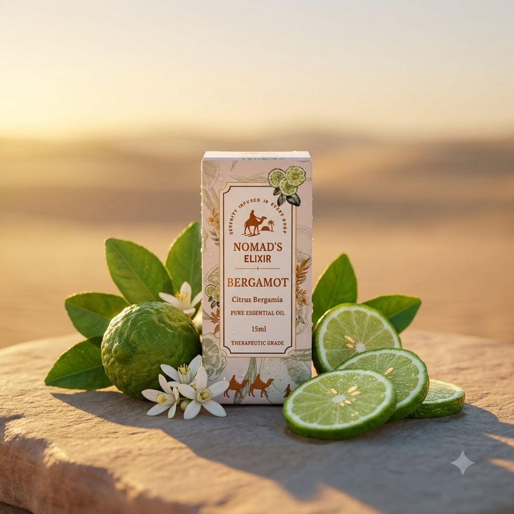 Bergamot Essential Oil + Free Diffuser